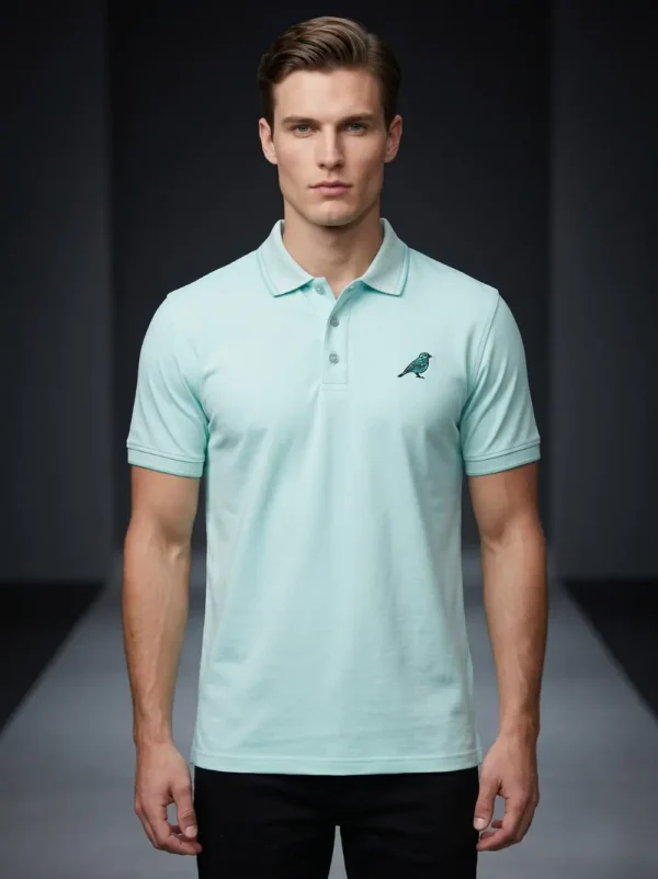Elite Pique Polo- T SHIRT- AQUA 1399- 799 Elite Pique Polo- T SHIRT- AQUA 1399- 799