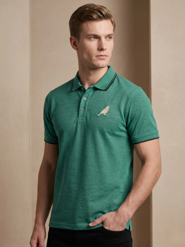 Elite Pique Polo T SHIRT- GREEN 1399- 799 Elite Pique Polo T SHIRT- GREEN 1399- 799