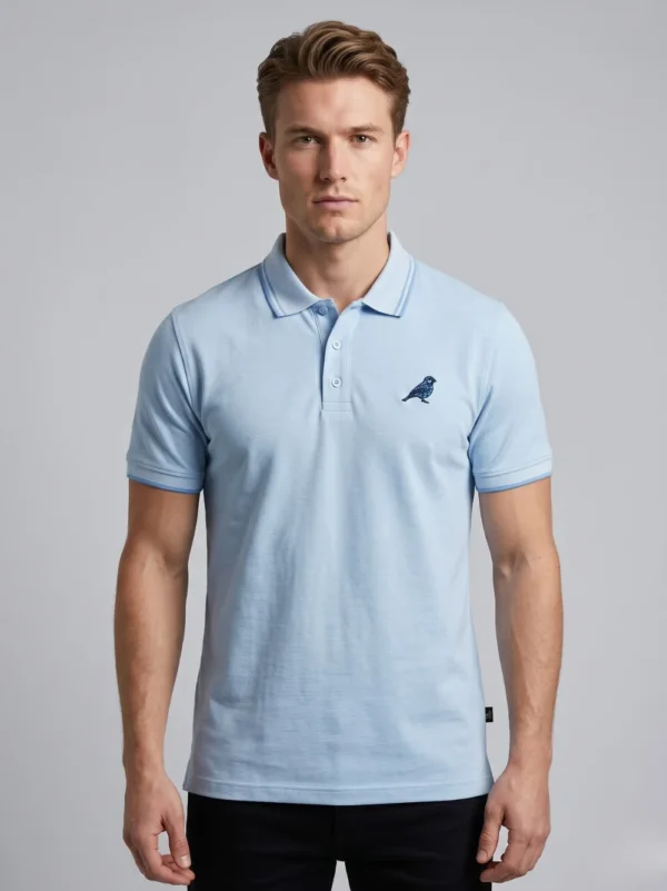 Elite Pique Polo- T SHIRT- SKY 1399- 799