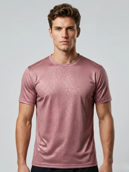 Athlete Tee- Crabapple-Regular