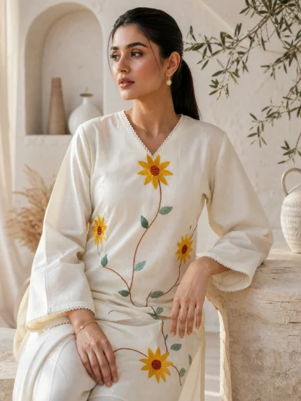 Ivory Sunshine Suit